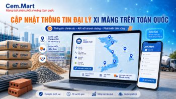Dữ liệu đại lý xi măng: Vì sao cần cập nhật từ thị trường?