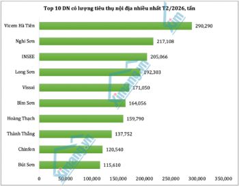 Báo cáo thị trường xi măng tháng 2/2026: Nhịp điều chỉnh theo mùa và triển vọng phục hồi sau Tết