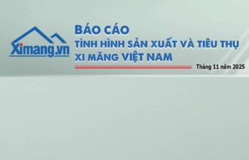 Xuất bản Báo cáo sản xuất và tiêu thụ xi măng tháng 11/2025