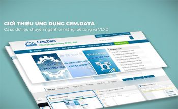 Giới thiệu Cơ sở dữ liệu chuyên ngành Xi măng Việt Nam (Cem.Data)